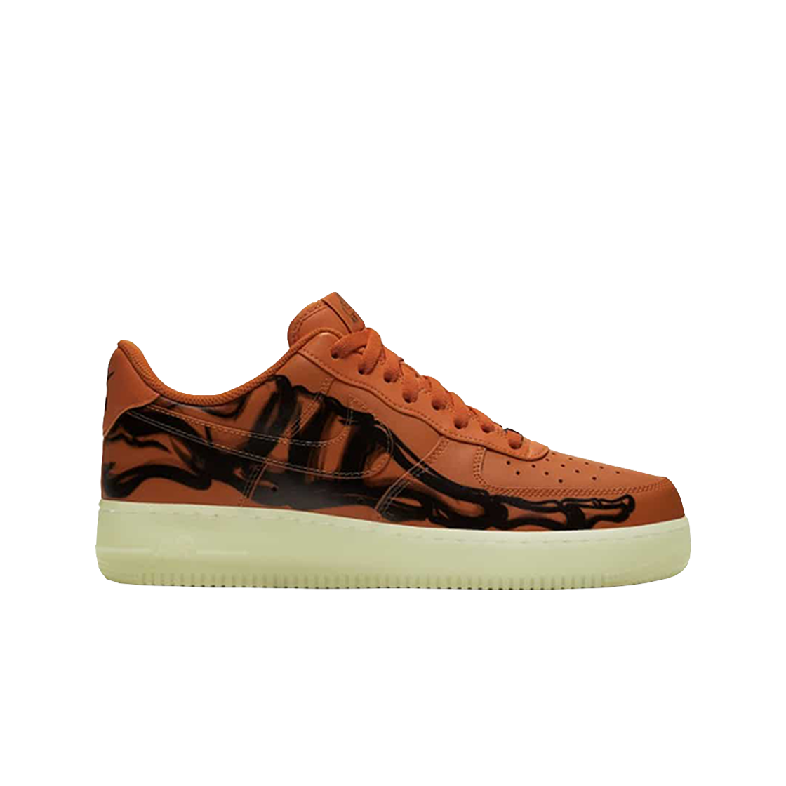 나이키 에어포스 1 로우 '07 오렌지 스켈레톤