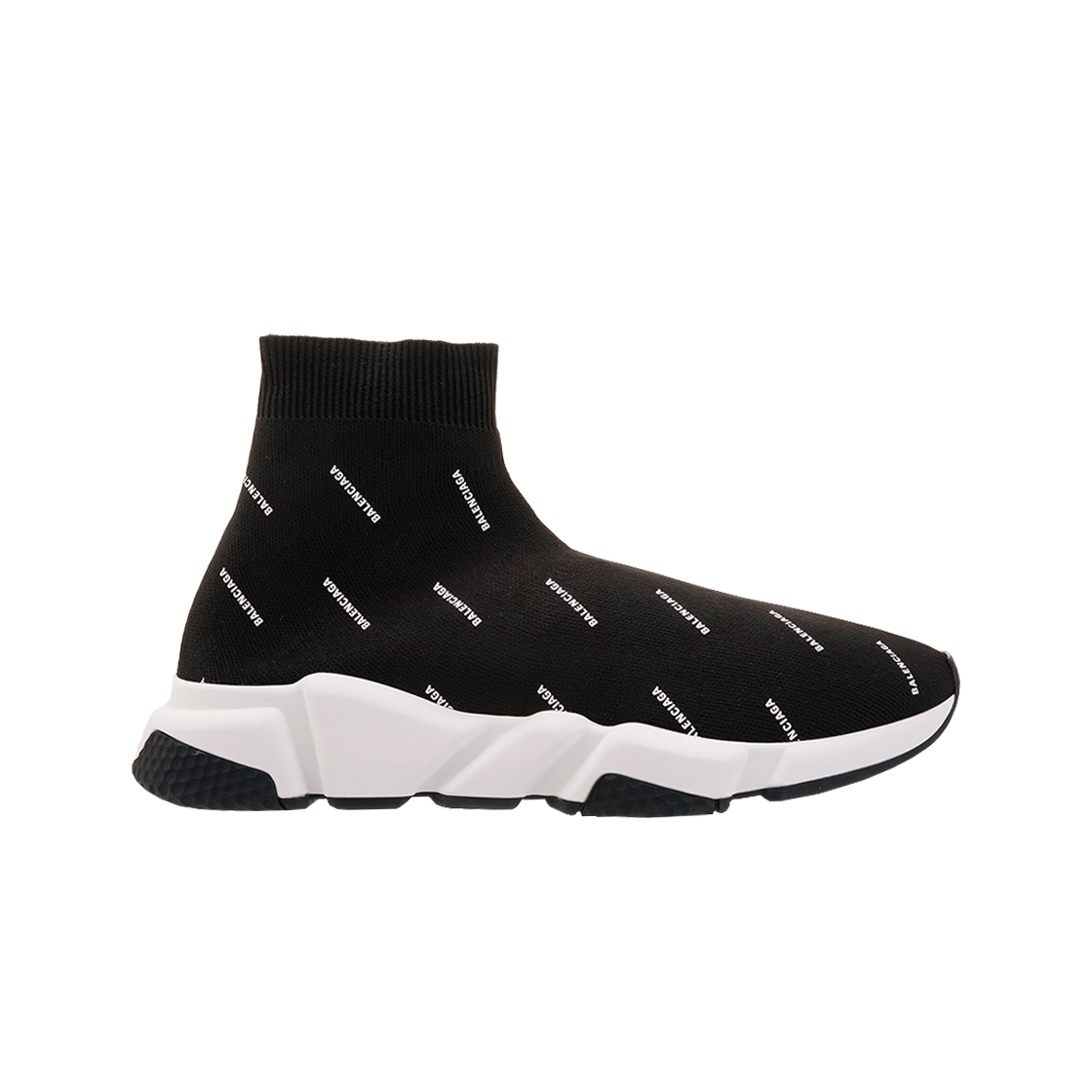 발렌시아가 스피드 트레이너 올 오버 로고 프린트 블랙 2020