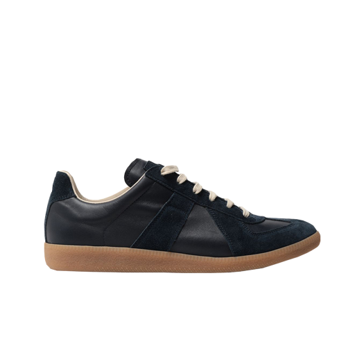 Maison Margiela Calfskin Replica Sneakers Blue