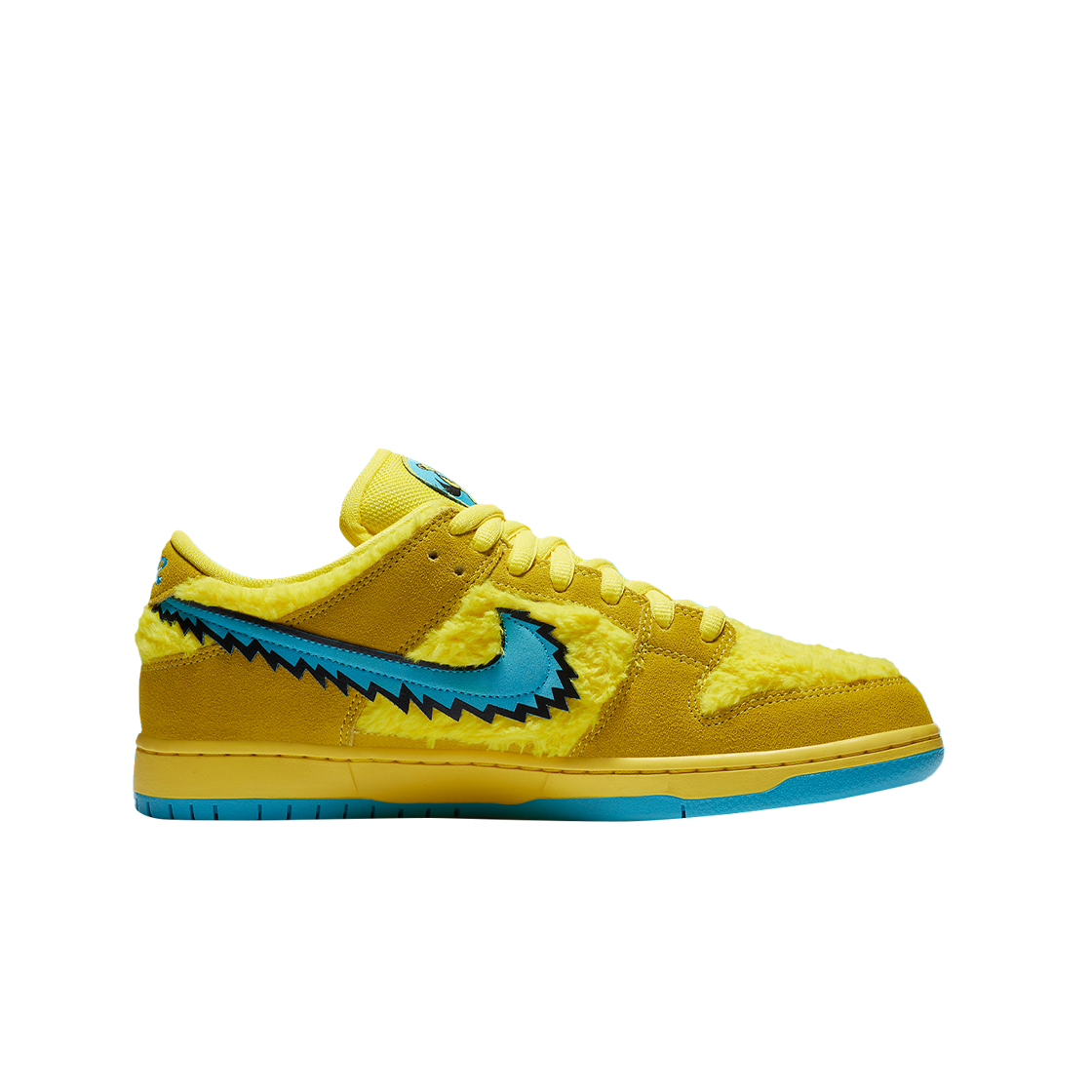 나이키 x 그레이트풀 데드 SB 덩크 로우 옐로우 베어
