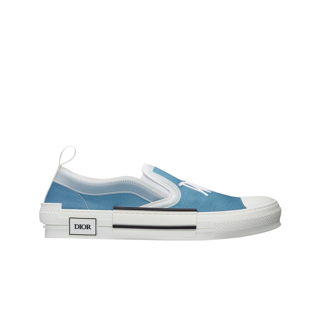 디올 x 숀 B23 슬립온 캔버스 블루(Dior x Shawn B23 Slip-On Canvas Blue) - 1