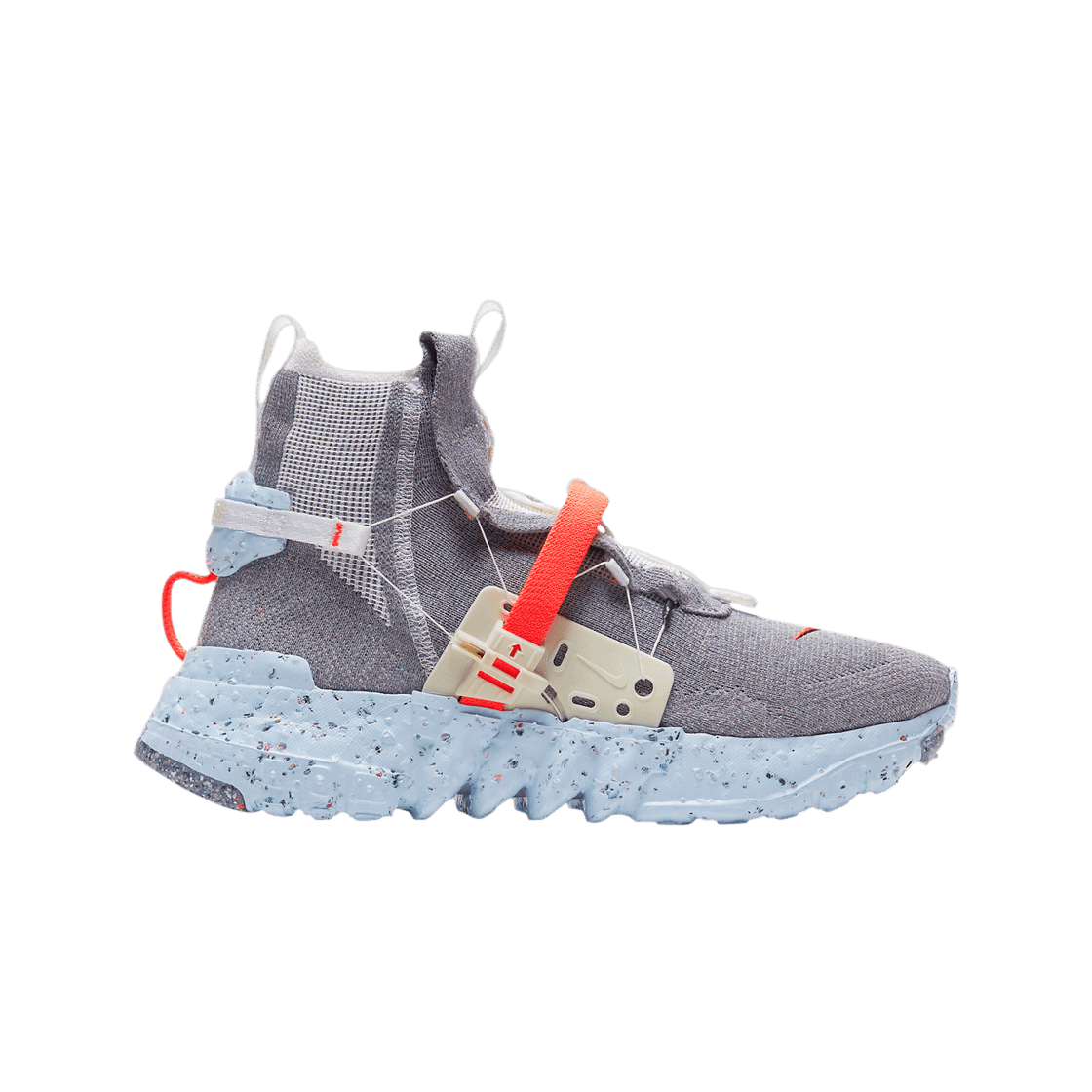 나이키 스페이스 히피 03 배스트 그레이 하이퍼 크림슨