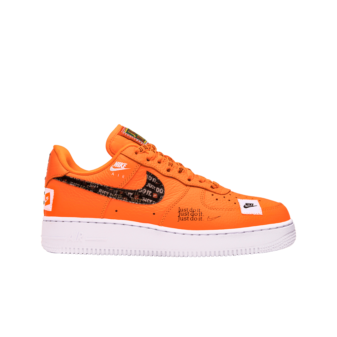 나이키 에어포스 1 로우 저스트두잇 팩 토탈오렌지(Nike Air Force 1 Low Just Do It Pack Total Orange)