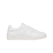 Valentino Rockstud Untitled Tone-On-Tone Studded Sneakers White - 20FW