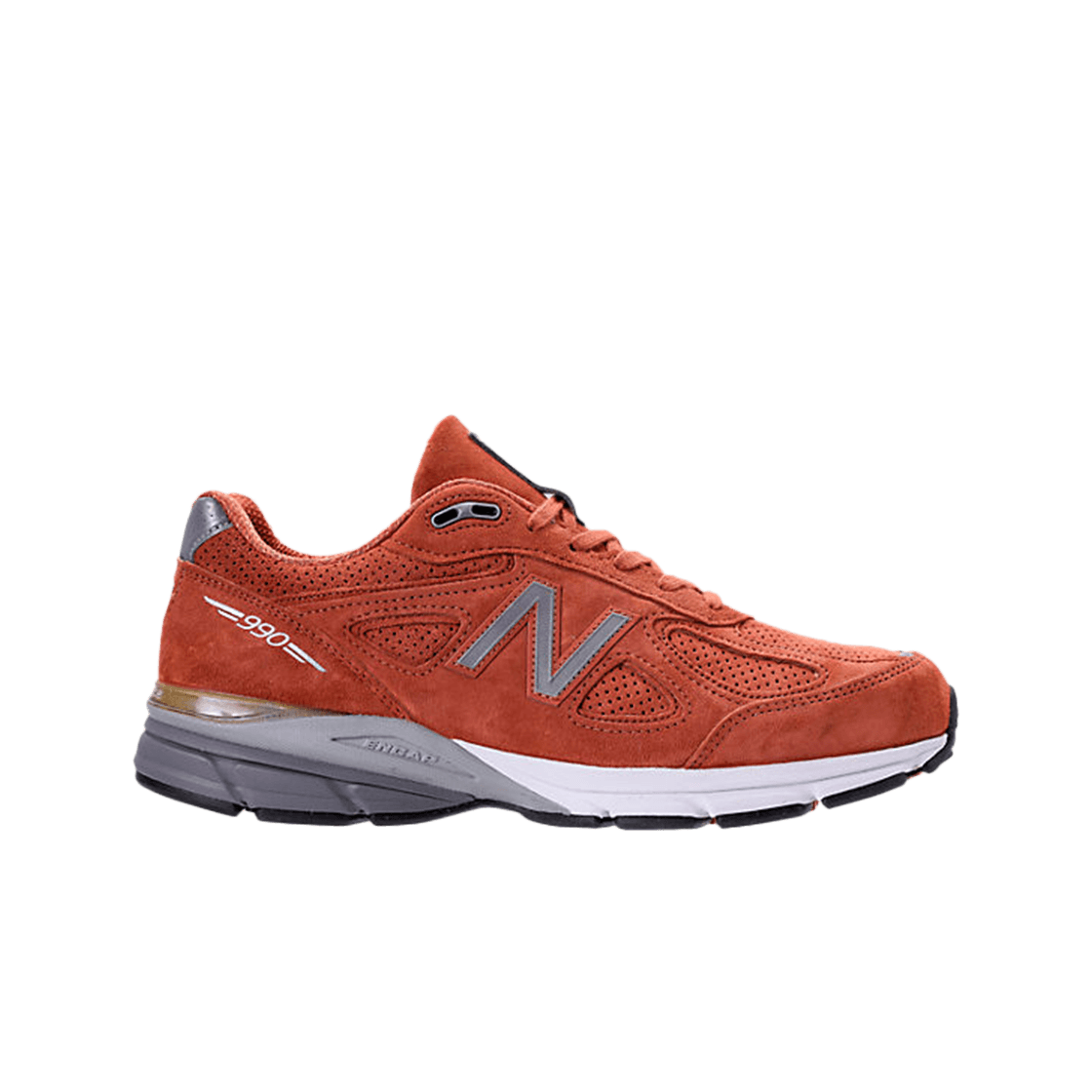 뉴발란스 990v4 메이드 인 USA 주피터 오렌지 - D 스탠다드(New Balance 990v4 Made in USA Jupiter Orange - D Standard)