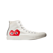 Converse x Play Comme des Garcons Chuck Taylor All Star Hi White