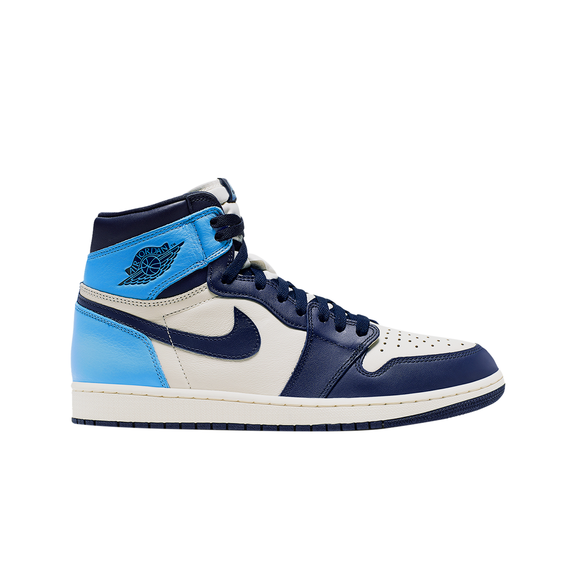 조던 1 레트로 하이 옵시디언 UNC(Jordan 1 Retro High Obsidian UNC)
