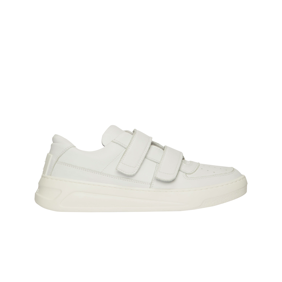 (W) 아크네 스튜디오 스테피 벨크로 스트랩 스니커즈 옵틱 화이트((W) Acne Studios Steffey Velcro Strap Sneakers Optic White) - 1