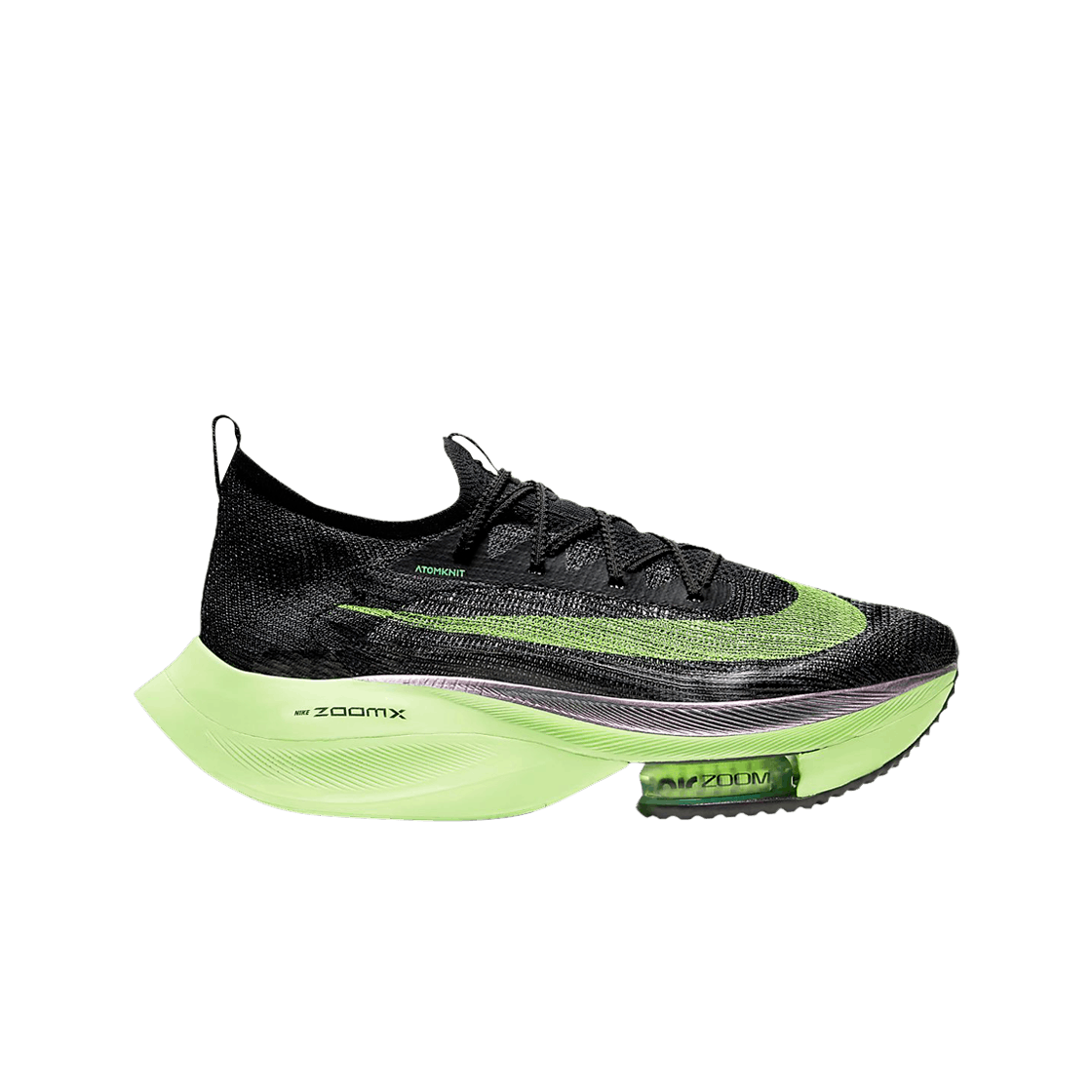 나이키 에어 줌 알파플라이 넥스트% 블랙 일렉트릭 그린
