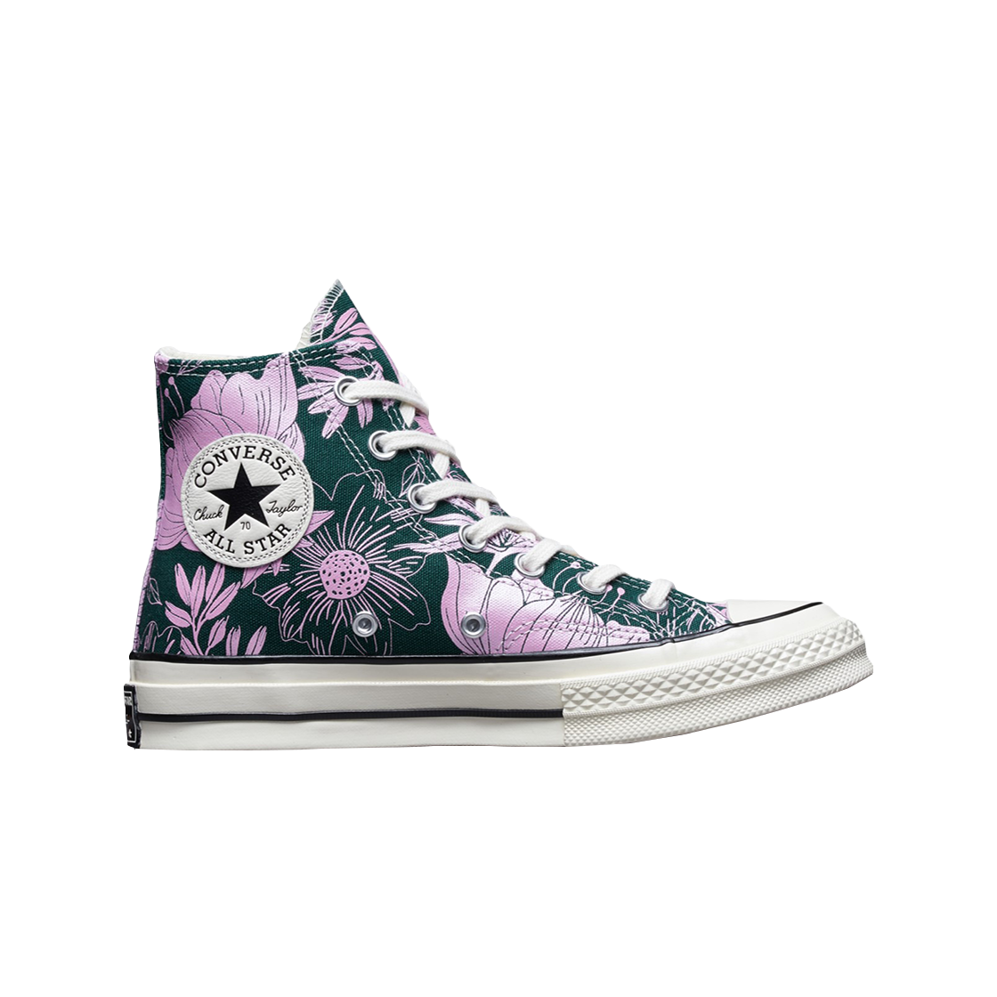 569237C (W) Converse Chuck 70 Gypsy Flower Midnight Clover