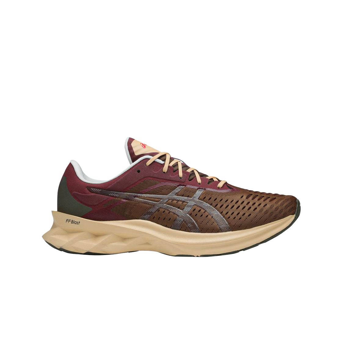 아식스 x 아픽스 노바블라스트 브라운 버건디(Asics x Affix Works Novablast Brown Burgundy) - 1