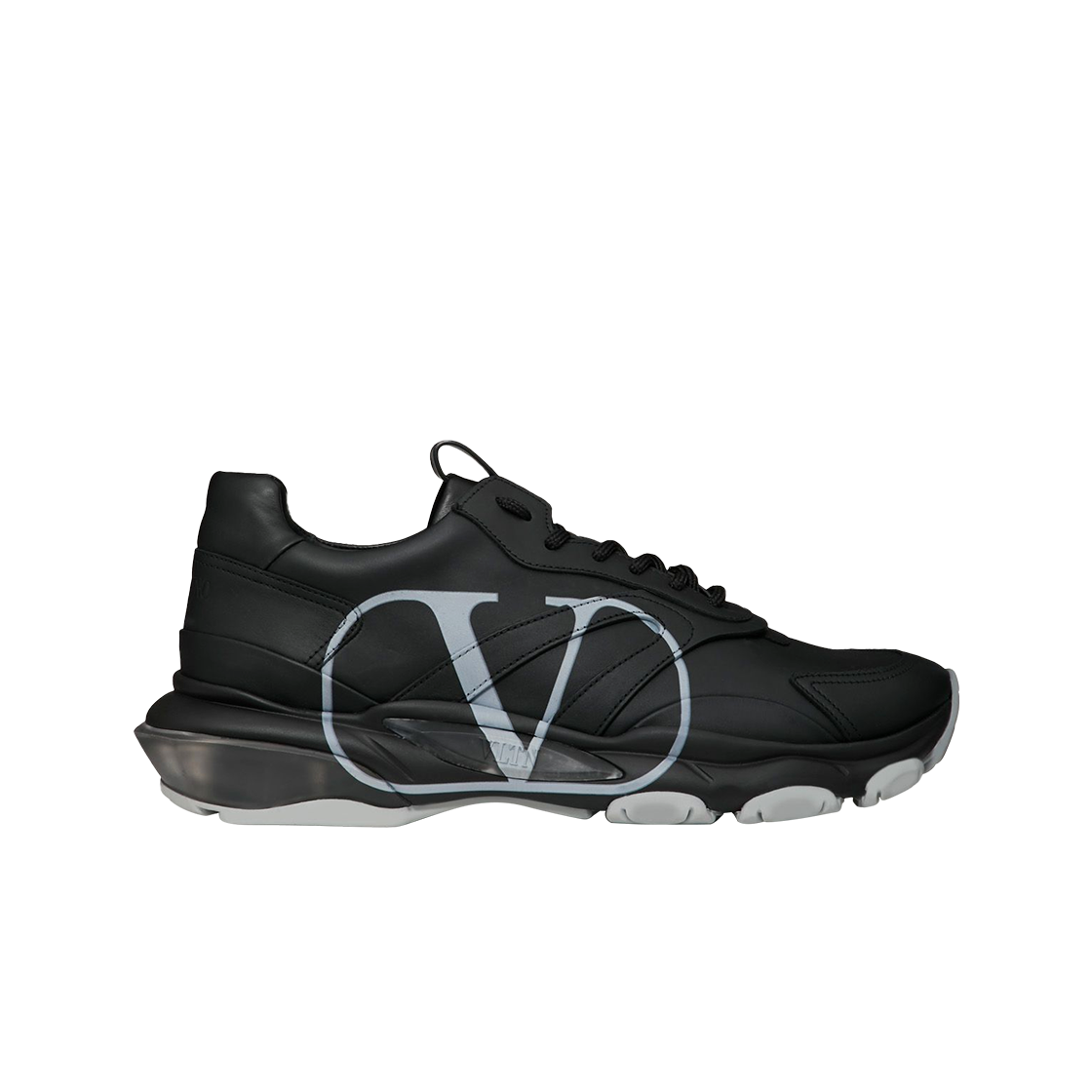 TY2S0B05DDS00A Valentino Vlogo Signature Bounce Calfskin Sneakers Black