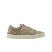 Yeezy Season 6 Crepe Sneakers Thick Shaggy Suede Taupe