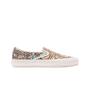 Vans Vault x Kith Classic Slip-On LX Brown Moroccan Pattern