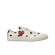 Converse x Play Comme des Garcons Chuck 70 Ox Polka Dot Milk