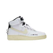 (W) Nike Air Force 1 High Utility White Light Cream