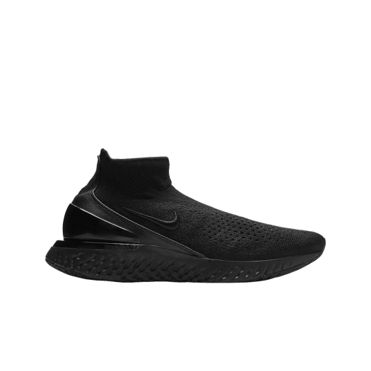 Nike Rise React Flyknit Triple Black