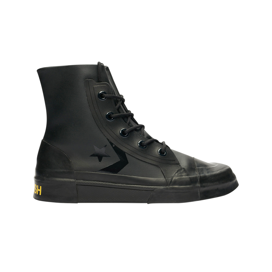 컨버스 x 앰부쉬 프로 레더 하이 블랙