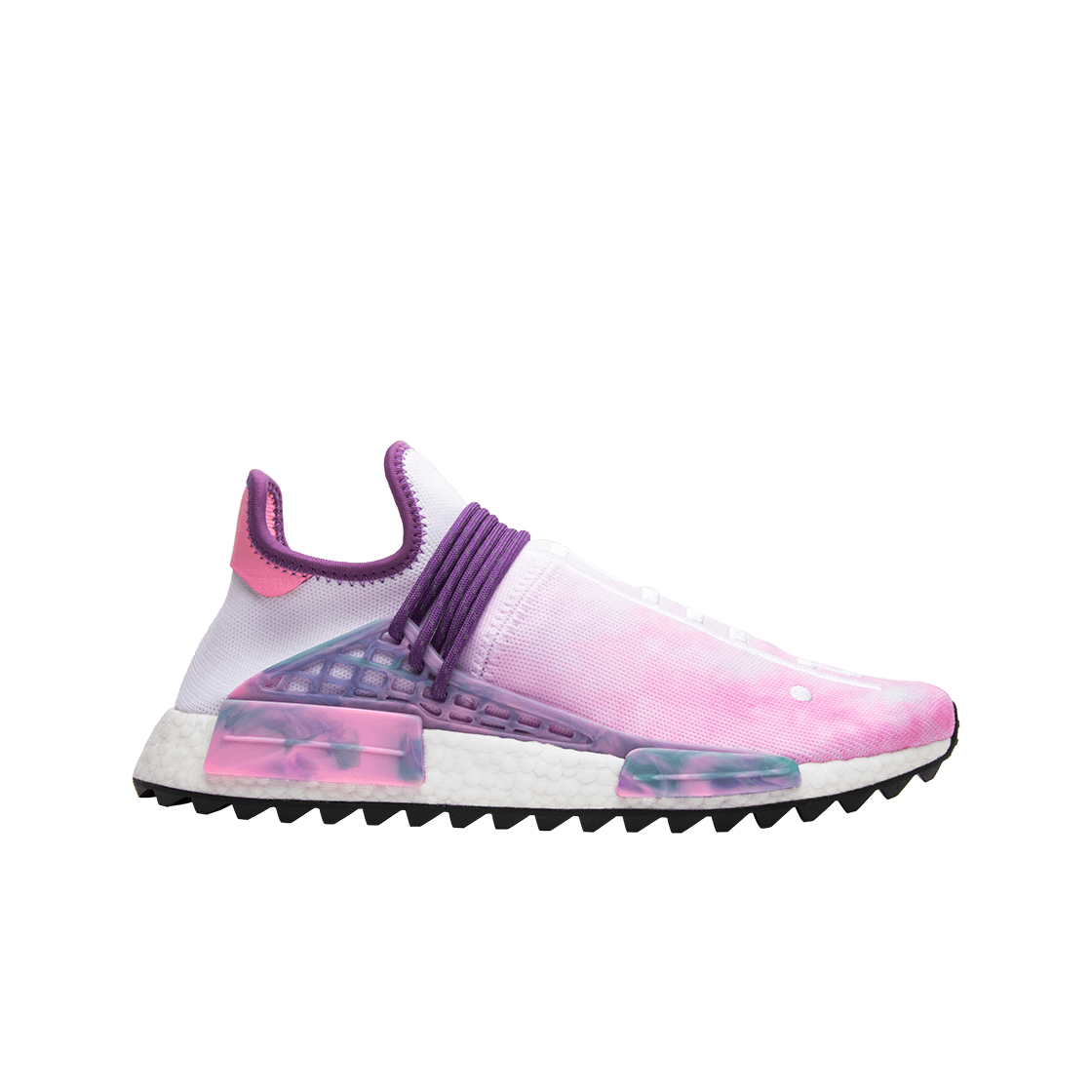 아디다스 x 퍼렐 윌리엄스 Hu NMD 홀리 페스티벌 핑크 글로우(Adidas x Pharrell Williams Hu NMD Holi Festival Pink Glow)