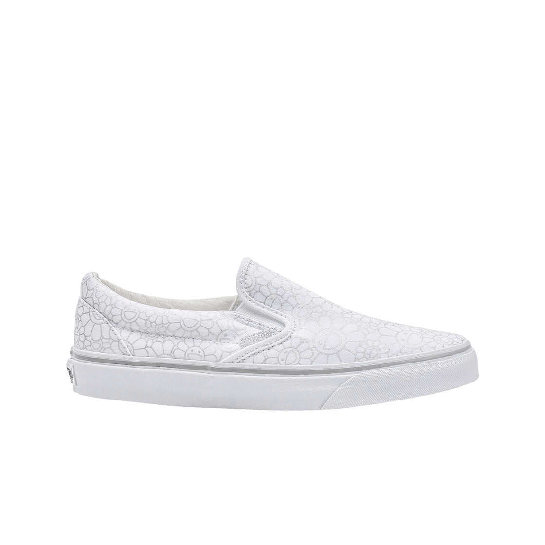 반스 볼트 x 무라카미 타카시 클래식 슬립온 LX 실버 플라워