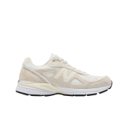 New Balance x Stussy 990v4 Made in USA Cream