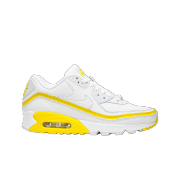 Nike x Undefeated Air Max 90 White Optic Yellow