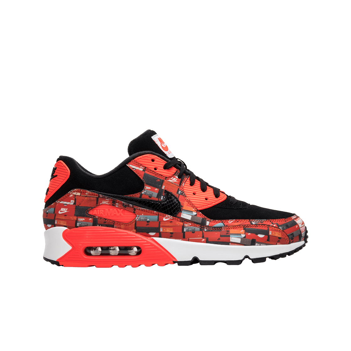 나이키 x 아트모스 에어맥스 90 위러브나이키 브라이트 크림슨(Nike x Atmos Air Max 90 We Love Nike Bright Crimson) - 1
