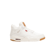 (GS) Jordan 4 x Levi's Retro White Denim - Levi's Tag