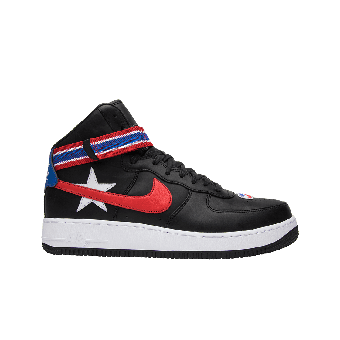 나이키 x 리카르도 티시 에어포스 1 하이 블랙 유니버시티 레드(Nike x Riccardo Tisci Air Force 1 High Black University Red)