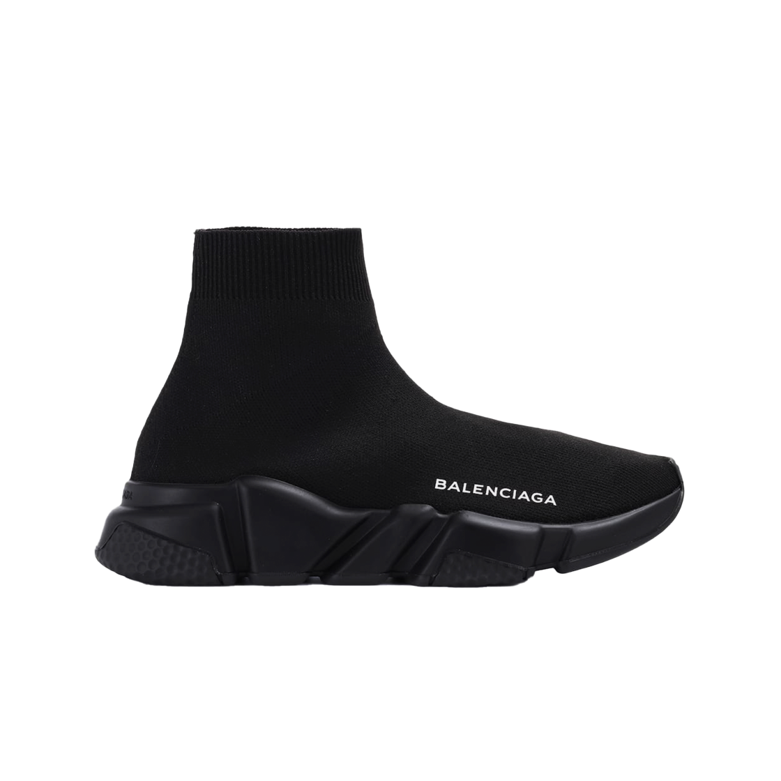 balenciaga speed trainer black white