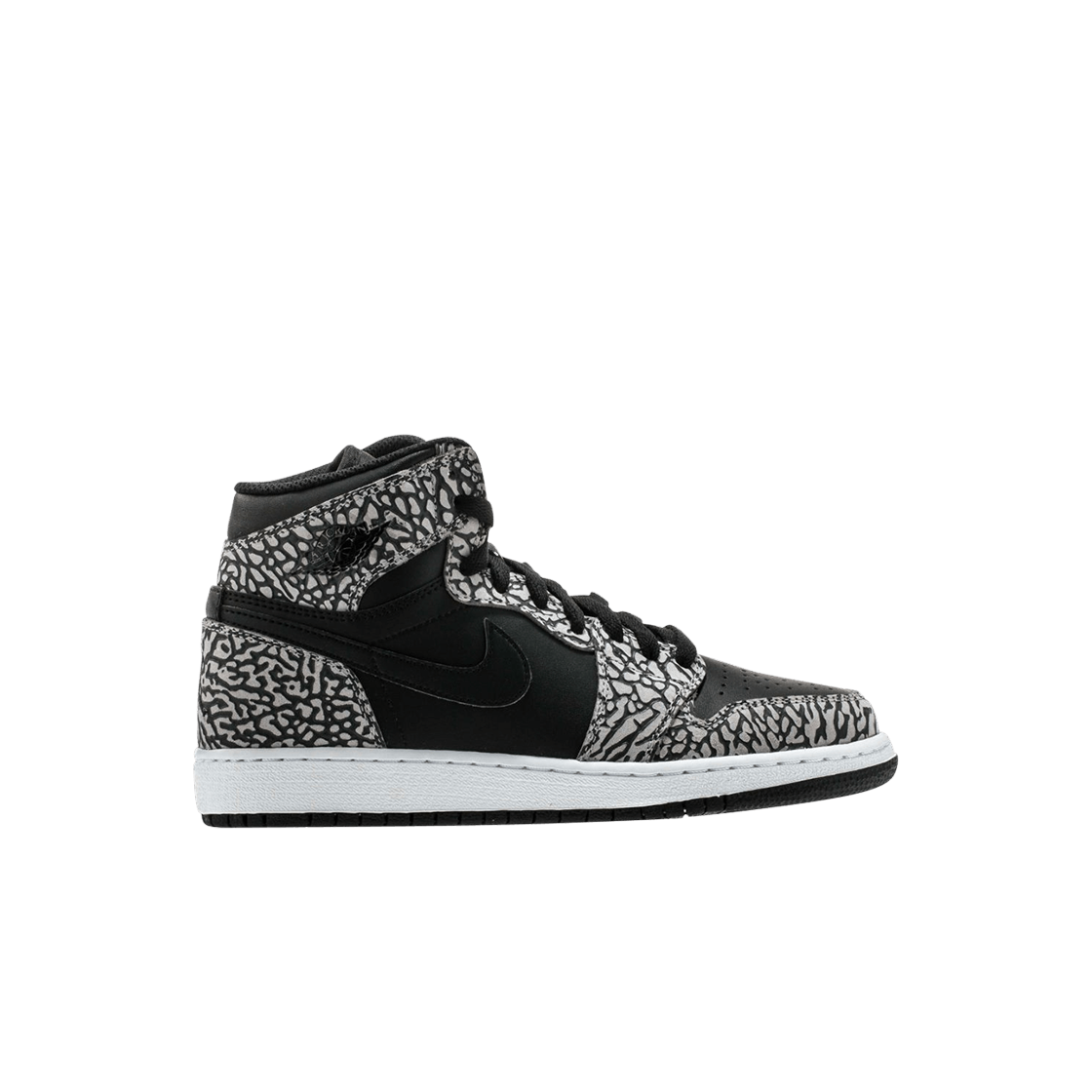 (GS) 조던 1 레트로 하이 프리미엄 블랙 엘리펀트((GS) Jordan 1 Retro High Premium Black Elephant) - 1