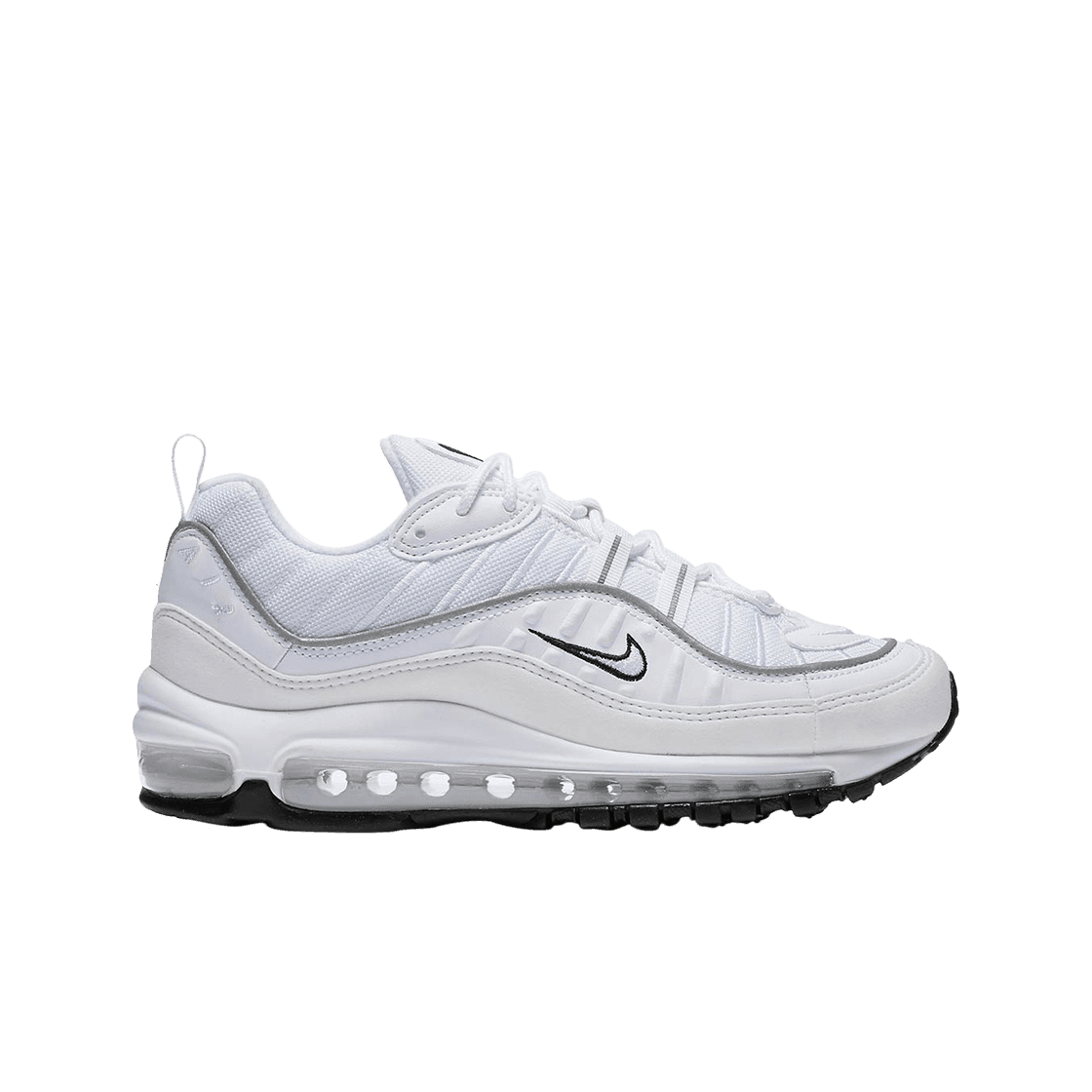 (W) 나이키 에어맥스 98 화이트 리플렉티브 실버((W) Nike Air Max 98 White Reflect Silver)