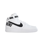 Nike x Supreme Air Force 1 High World Famous White