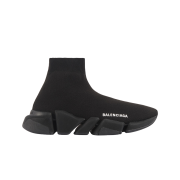 Balenciaga Speed 2.0 Trainer Black Knit Black Sole 2020