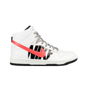 Nike x Undefeated Dunk Lux High White Infrared