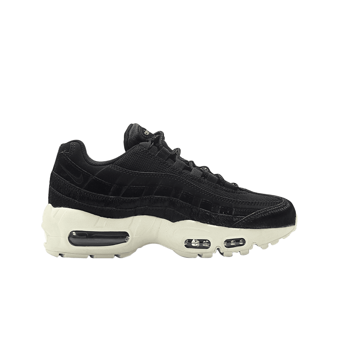 (W) 나이키 에어맥스 95 엠보스 퍼 블랙((W) Nike Air Max 95 Embossed Fur Black) - 1