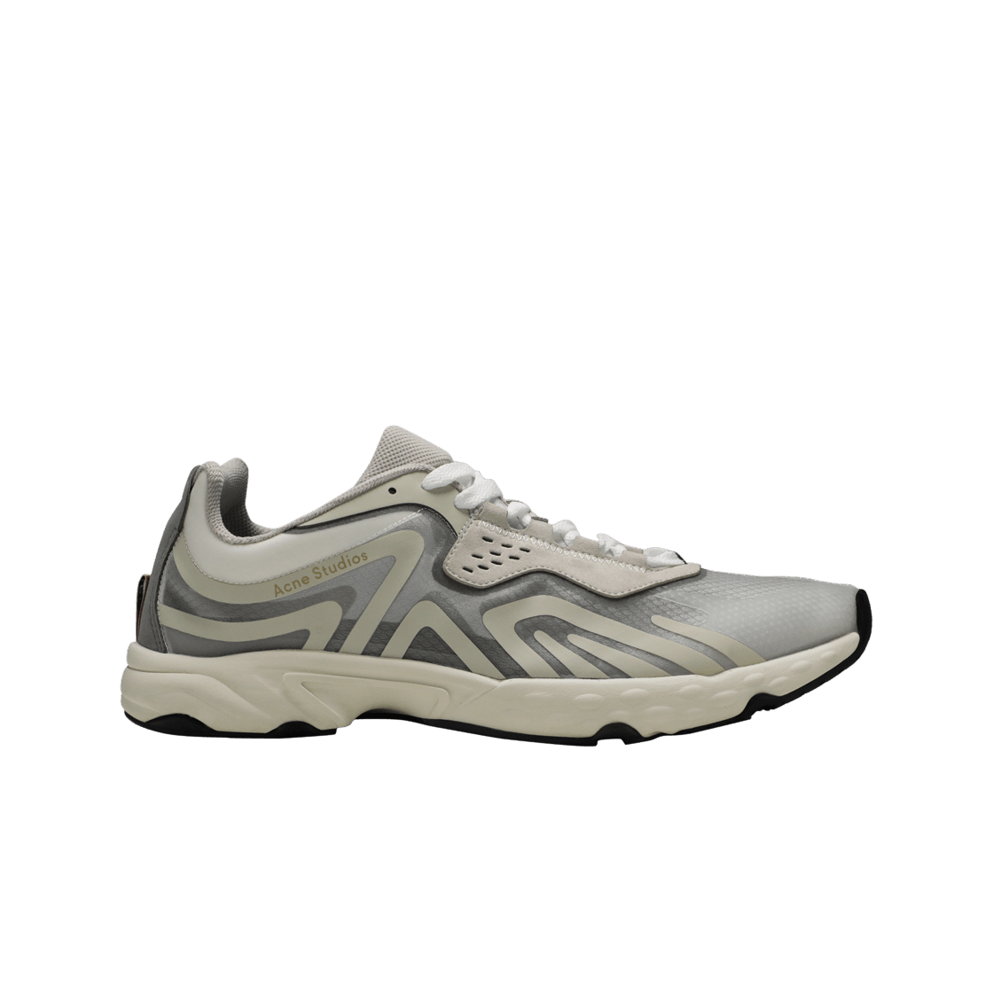 아크네 스튜디오 립스탑 테크니컬 트레이너 화이트 아이보리