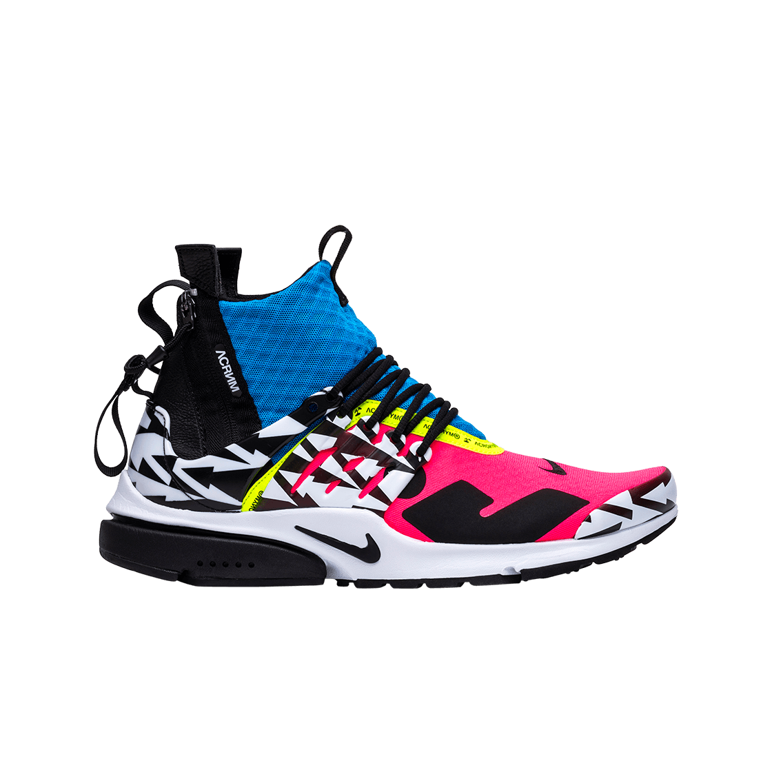 나이키 x 아크로님 에어 프레스토 미드 레이서 핑크(Nike x Acronym Air Presto Mid Racer Pink)
