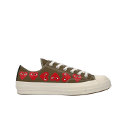 Converse x Play Comme des Garcons Chuck 70 Ox Multi Heart Green