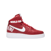 Nike x Supreme Air Force 1 High World Famous Red