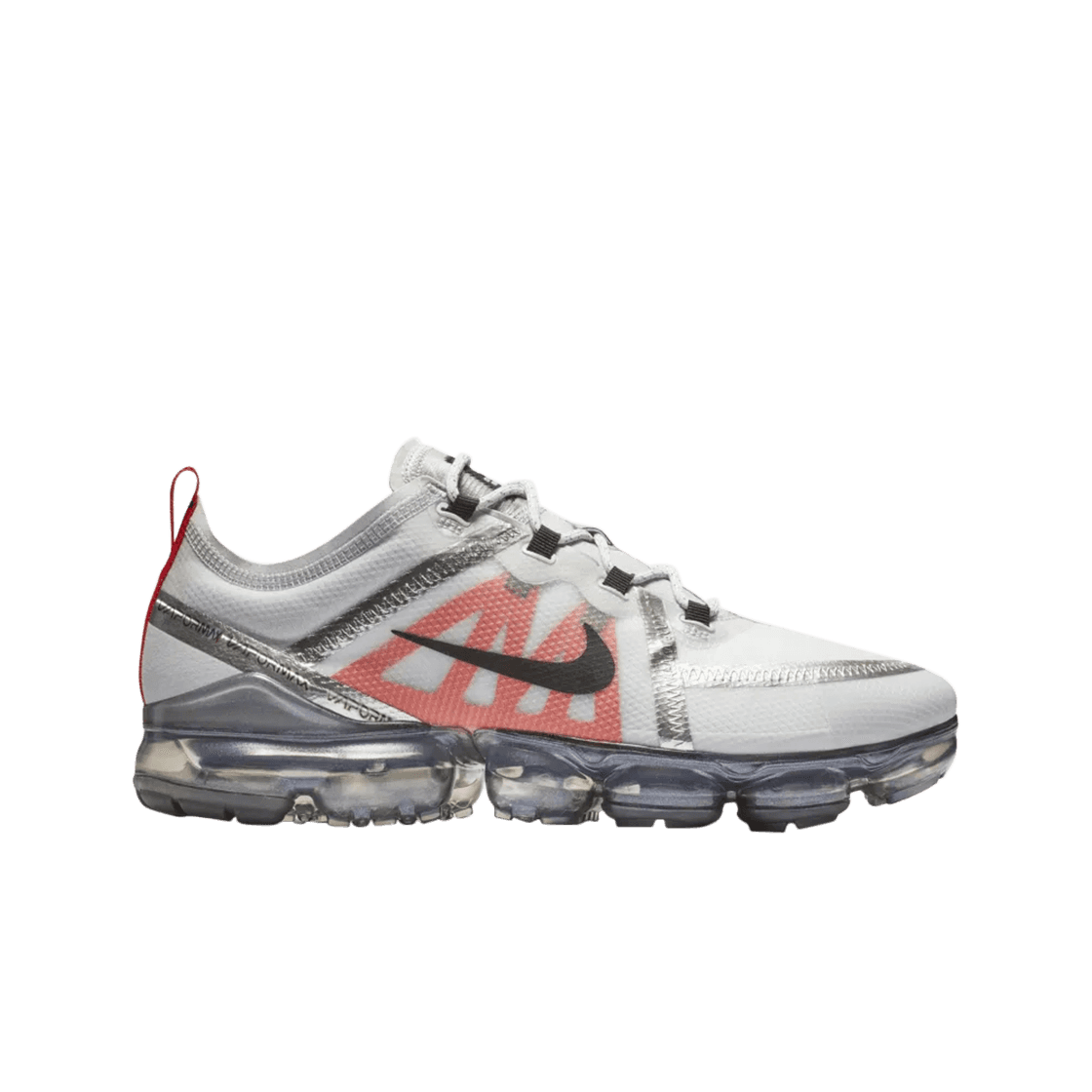 AR6631-003 Nike Air VaporMax 2019 Pure Platinum Team Orange