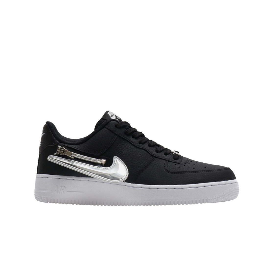 나이키 에어포스 1 로우 집 스우시 블랙(Nike Air Force 1 Low Zip Swoosh Black) - 1