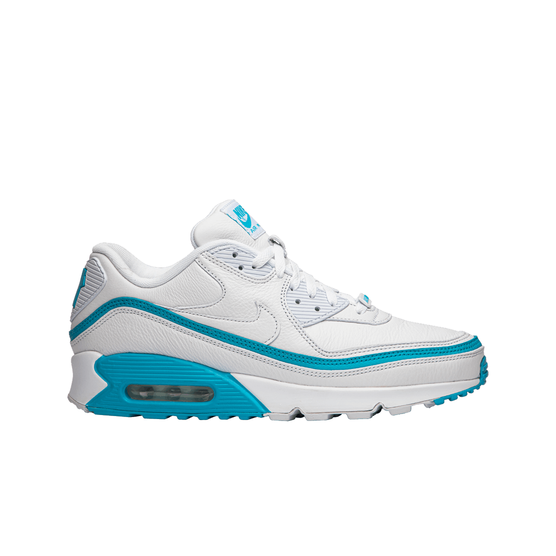 나이키 x 언디핏 에어맥스 90 화이트 블루(Nike x Undefeated Air Max 90 White Blue Fury)