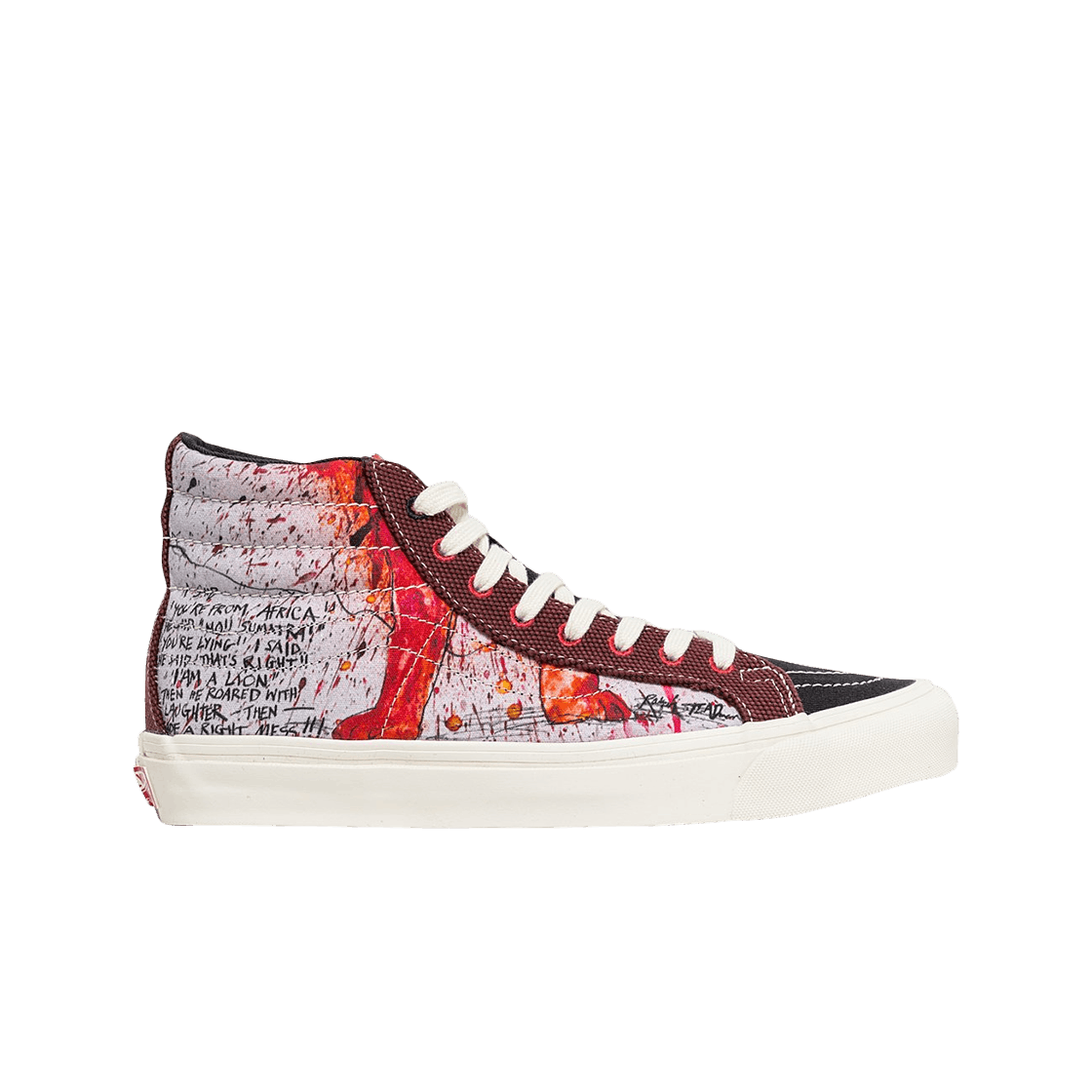 VN0A45JLVQU Vans Vault x Ralph Sk8-Hi LX Steadman Lion