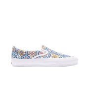 Vans Vault x Kith Classic Slip-On LX Blue Moroccan Pattern