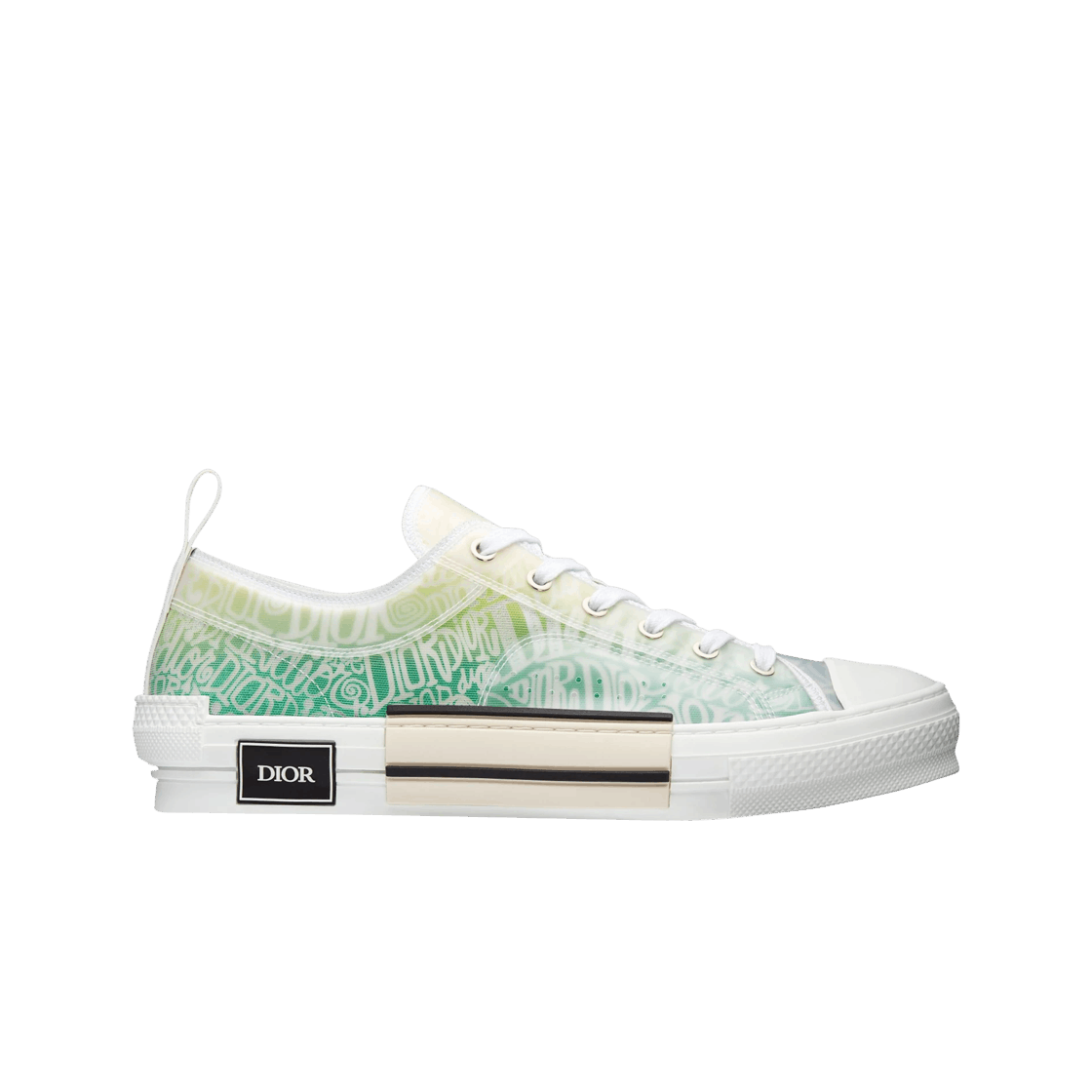 디올 x 숀 B23 로우 캔버스 옐로우 그린(Dior x Shawn B23 Canvas Low Yellow Green) - 1