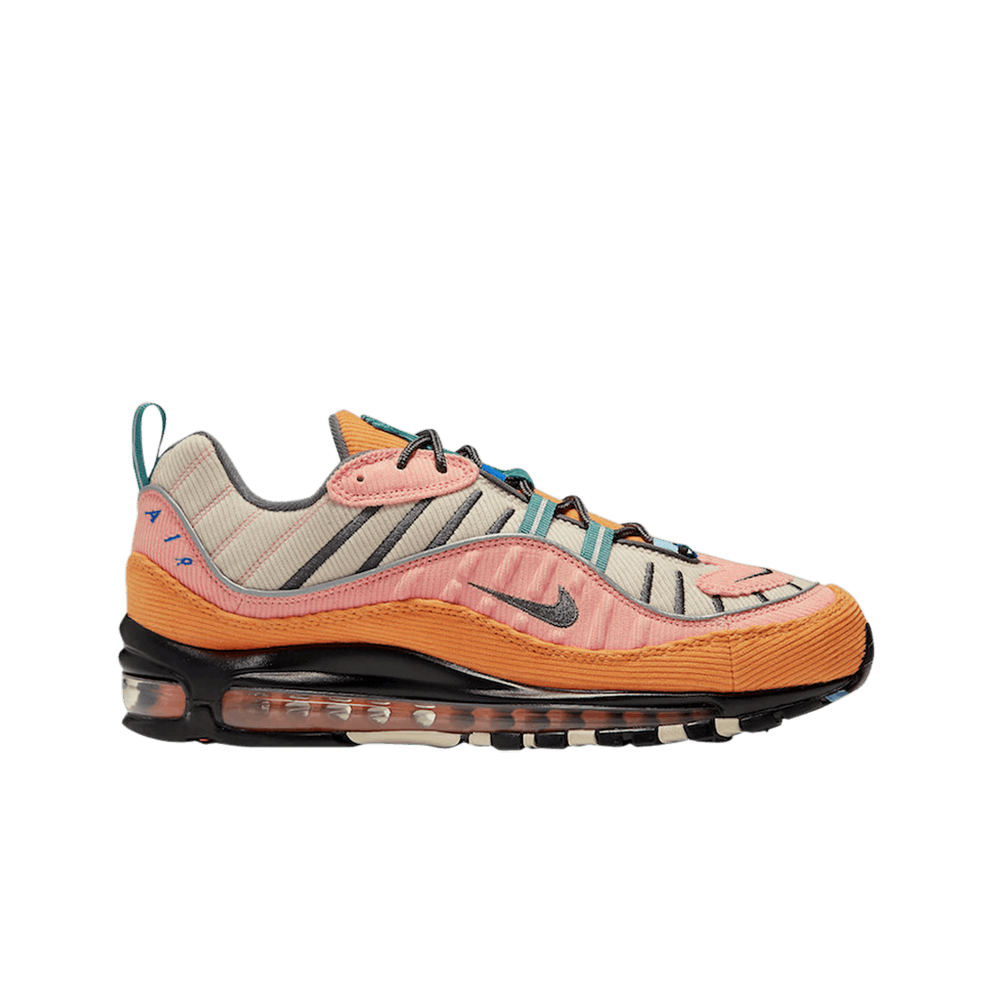 나이키 에어맥스 98 코듀로이 앰버 라이즈(Nike Air Max 98 Corduory Amber Rise)