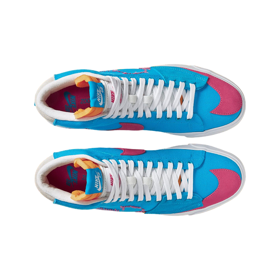 나이키 SB 블레이저 미드 엣지 핵팩 블루(Nike SB Blazer Mid Edge Hack Pack Blue) - 4