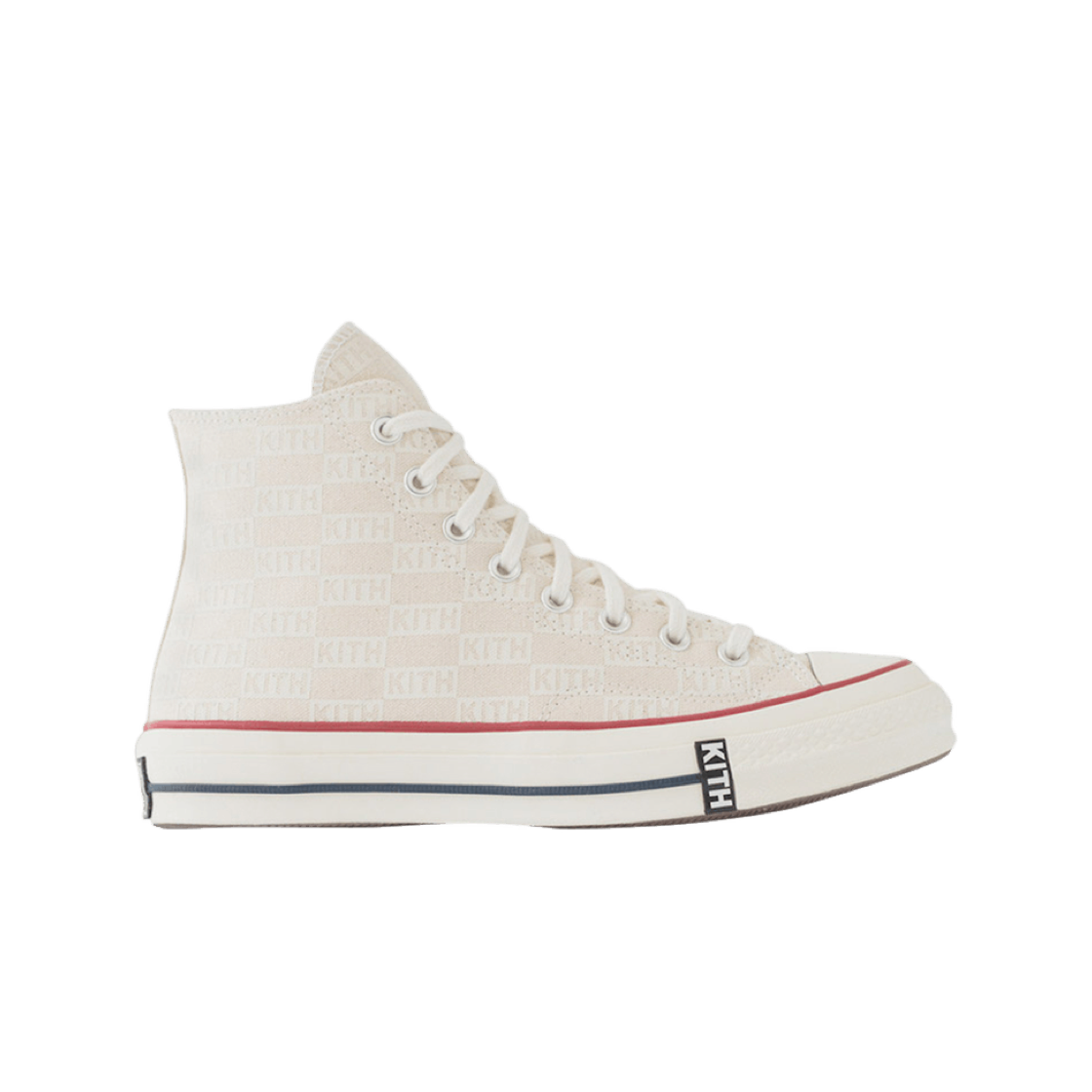 165523C Converse x Kith Chuck 70 Hi White Monogram