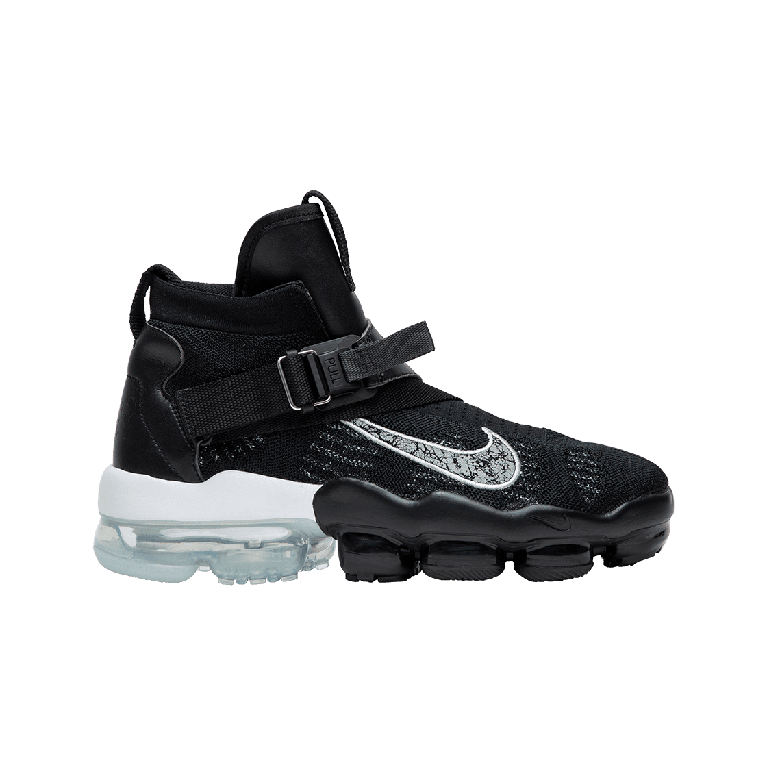 AO3241-002 Nike VaporMax Premier Flyknit Black Metallic Silver White